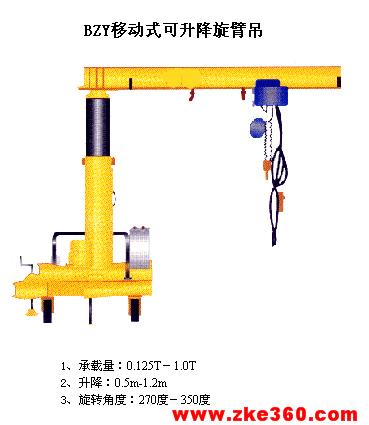 移动式旋臂吊