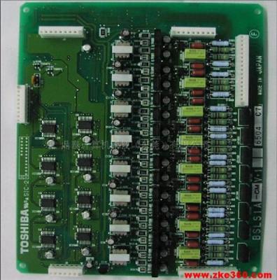 东芝STRATA集团电话8路普通分机板子板BSLS