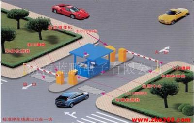 停车场系统 道闸 挡车器