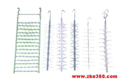 挂具采用进口不锈钢丝和台湾耐高温塑粉