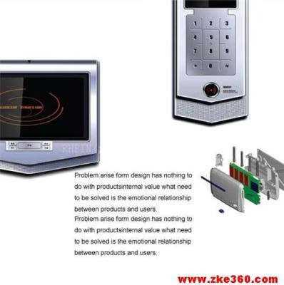 可视门铃产品外观设计