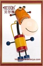兒童燈 卡通燈 木頭燈 兒童房燈 燈飾