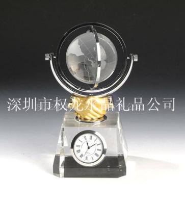 水晶地球仪 水晶工艺品 水晶商务礼品 水晶纪念礼品