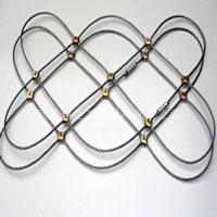 SNS柔性防护网 钢丝绳+钢丝格栅