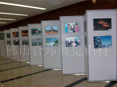 书画展览材料 八棱柱屏风 展览器材 展板