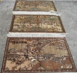纯手工编织地毯 挂毯