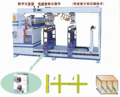 木工多轴三排钻床