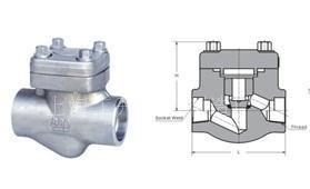 H61Y H61Y型承插锻钢止回阀