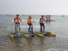 最好玩的水上游乐设备-美湃克三人水上自行车