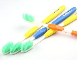 韩国纳米树脂双层毛牙刷 4支装 保护牙齿从牙刷开始