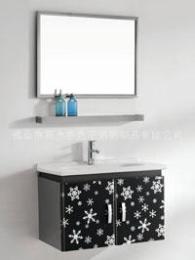 彩色不锈钢蚀刻板 不锈钢黑色镜面板蚀刻雪花纹卫浴门板