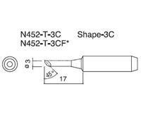 白光N452-T-3C无铅烙铁头
