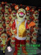 出售广州欢乐谷卡通跳跳虎卡通动物表演服装