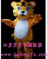 山东济南卡通服装老虎动物表演服装舞台装