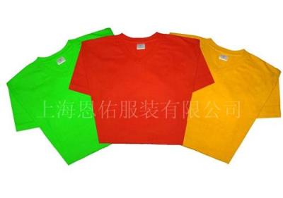 V领广告衫 针织服装 上海T恤