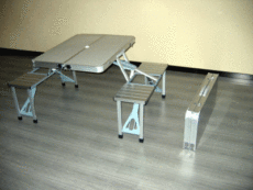 折叠桌 铝合金折叠桌