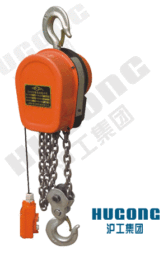 供应DHS型系列电动环链提升机 沪工电动环链提升机